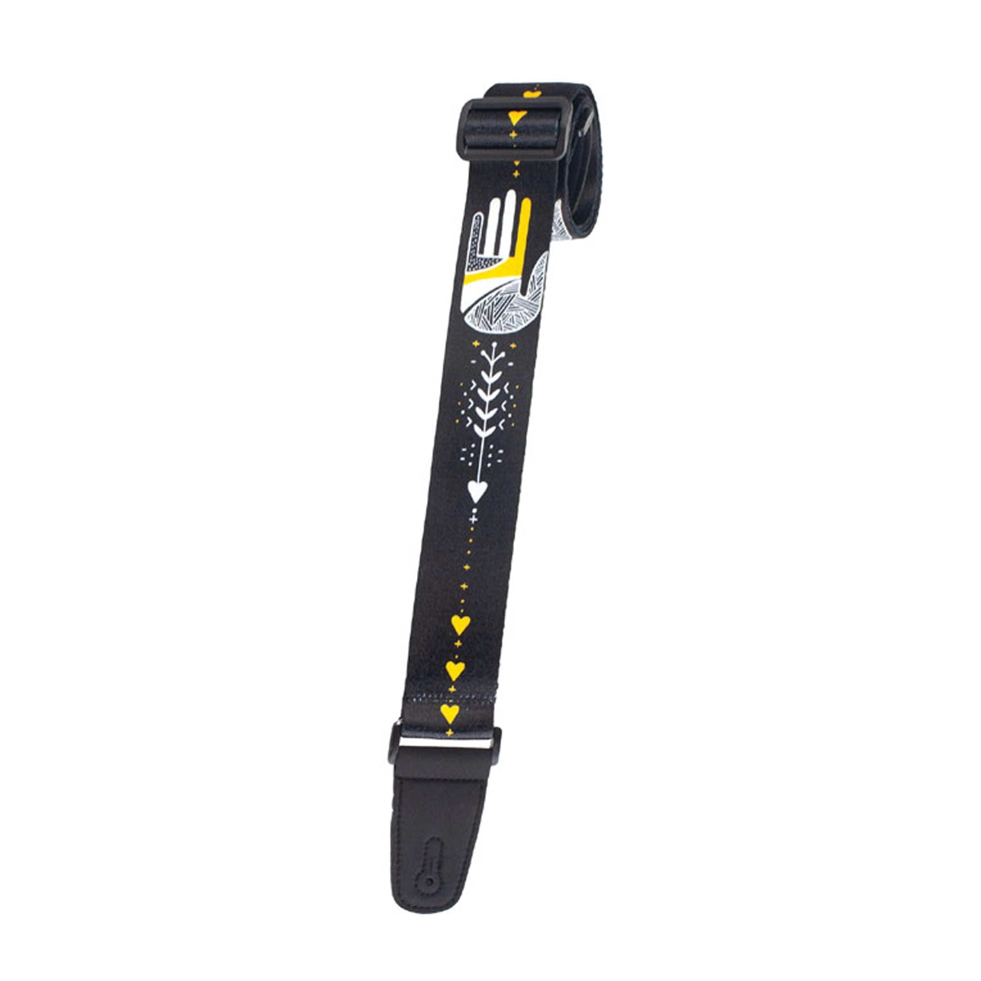 Henry Heller 2" Artist Series Sublimation Design Strap - Hand & Heart