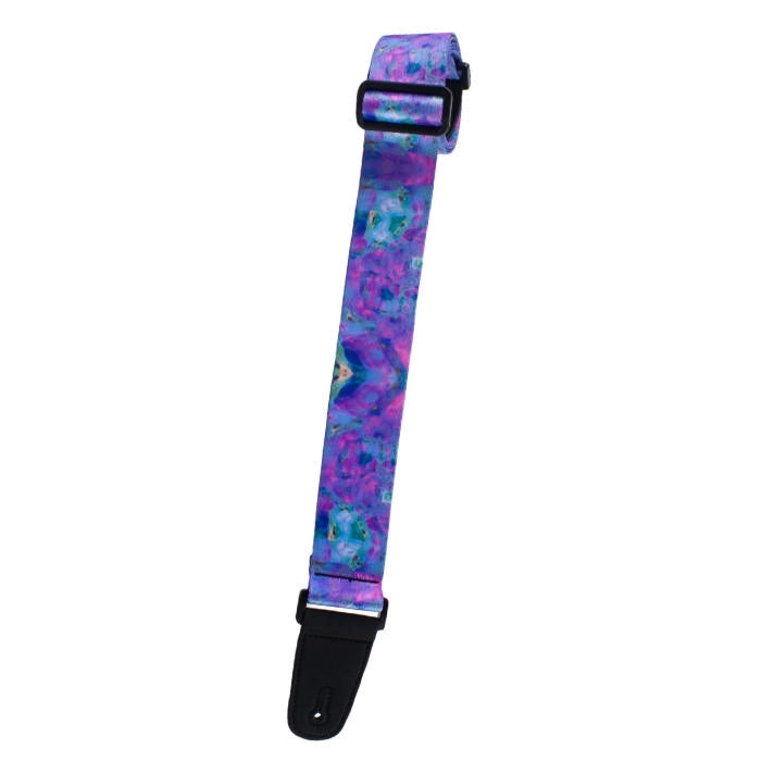 Henry Heller Artist Series Sublimation Strap - Blue Purple Tie Dye