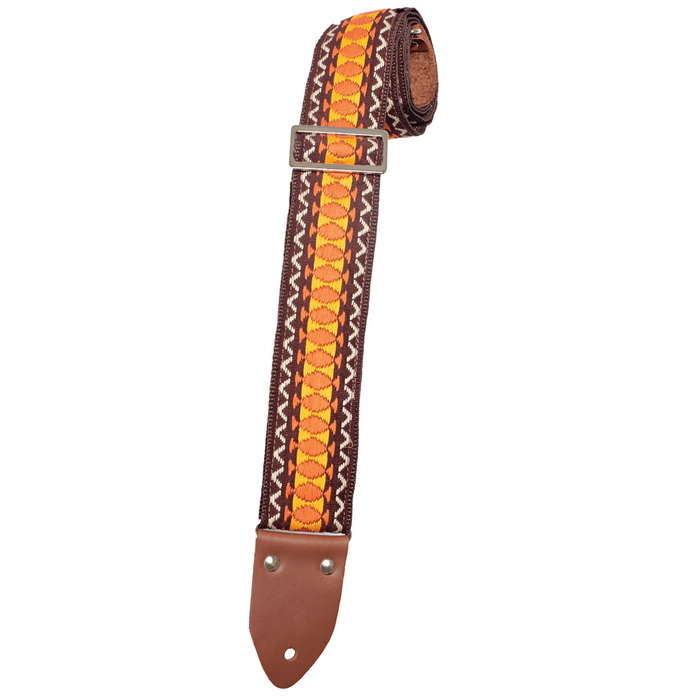 Henry Heller 2" Deluxe Vintage Series Jacquard Strap - Multi Color