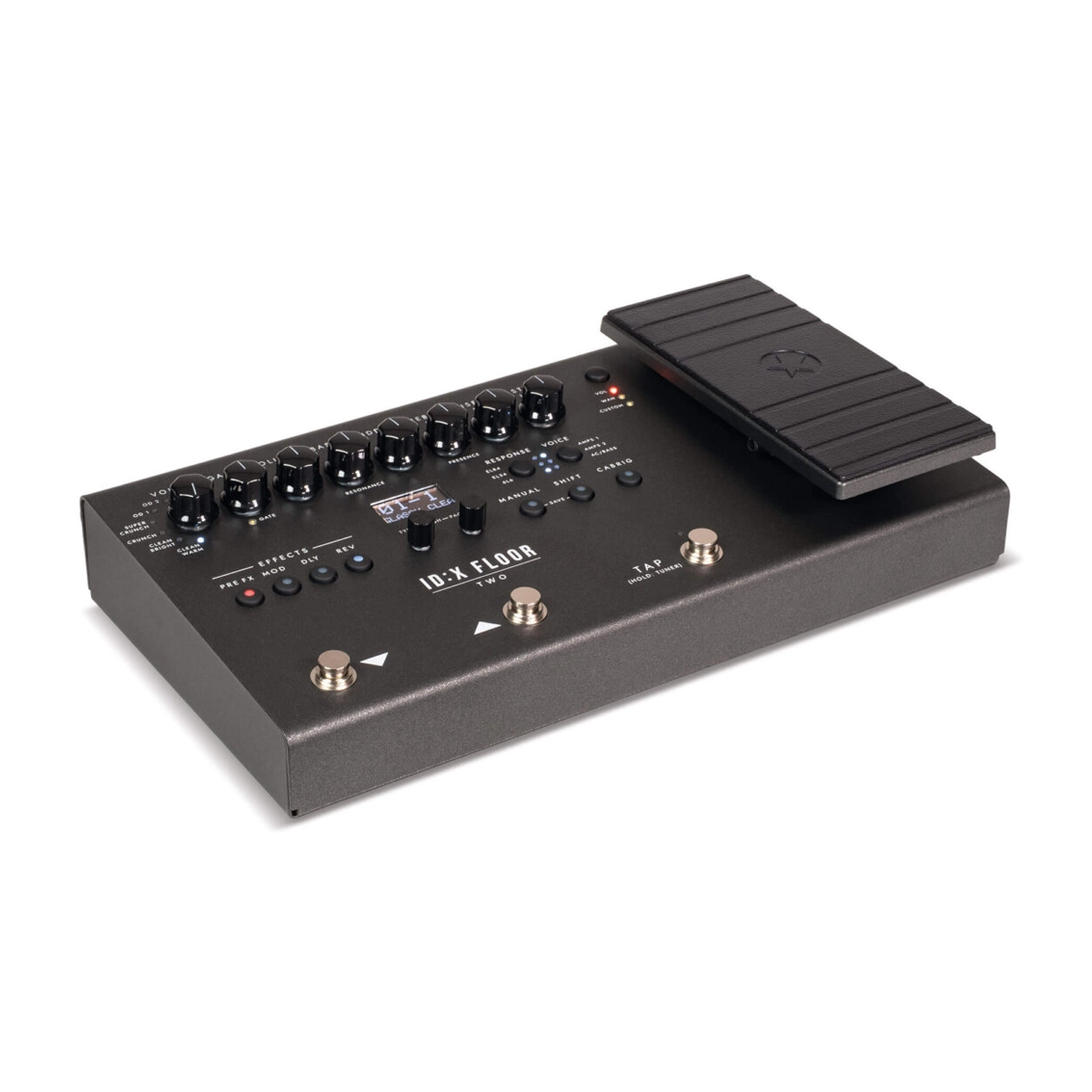 Blackstar ID:X Floor Two Floorboard Multi-FX Pedal front side angle view