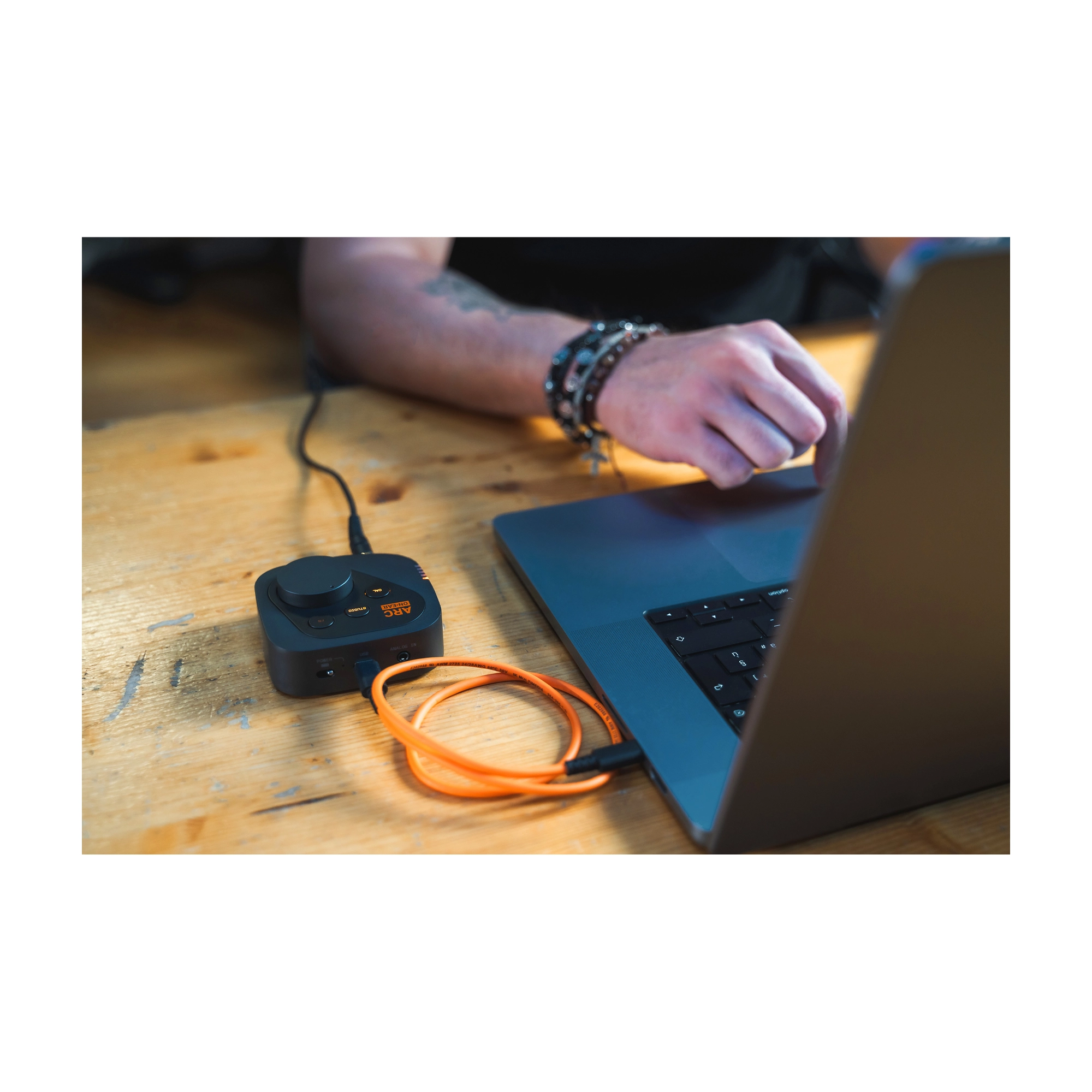 IK Multimedia Arc On-Ear Headphone Amplifier