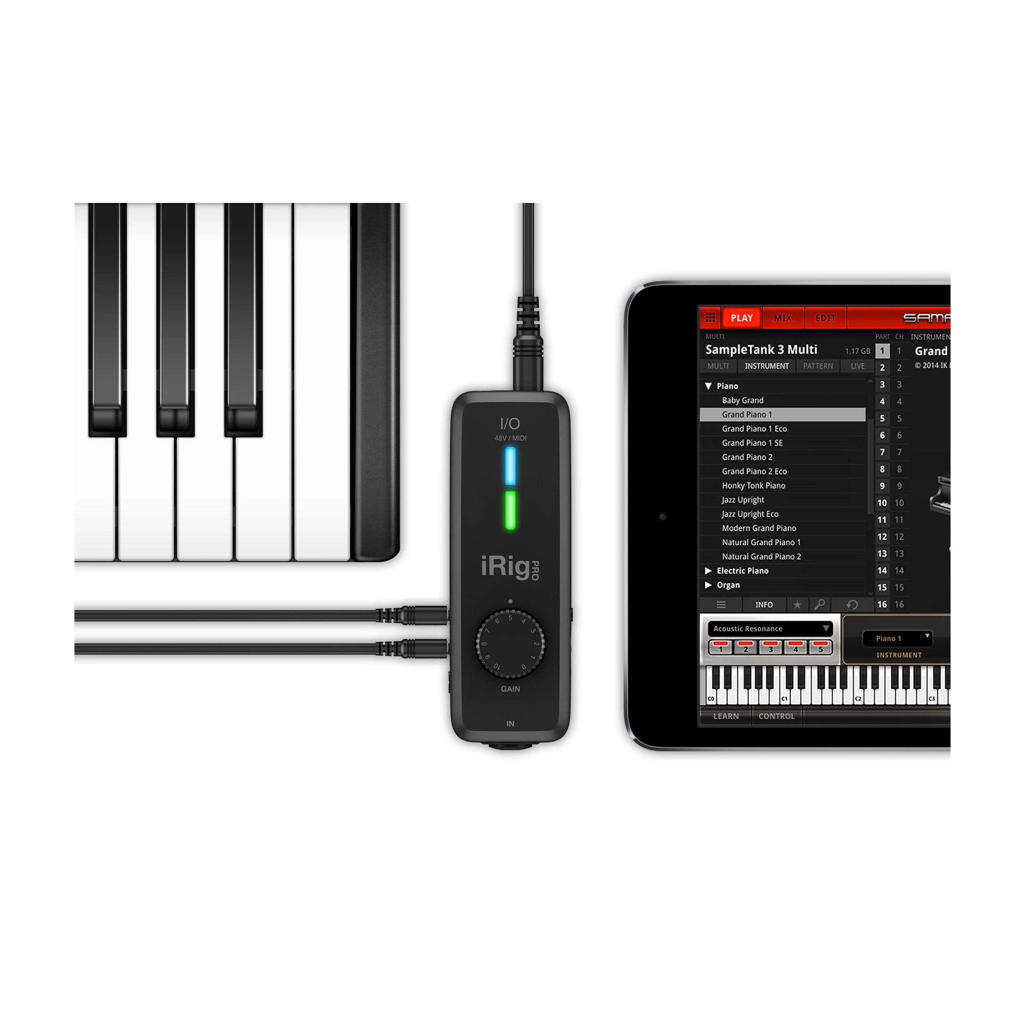 IK Multimedia iRig PRO I/O Portable Interface