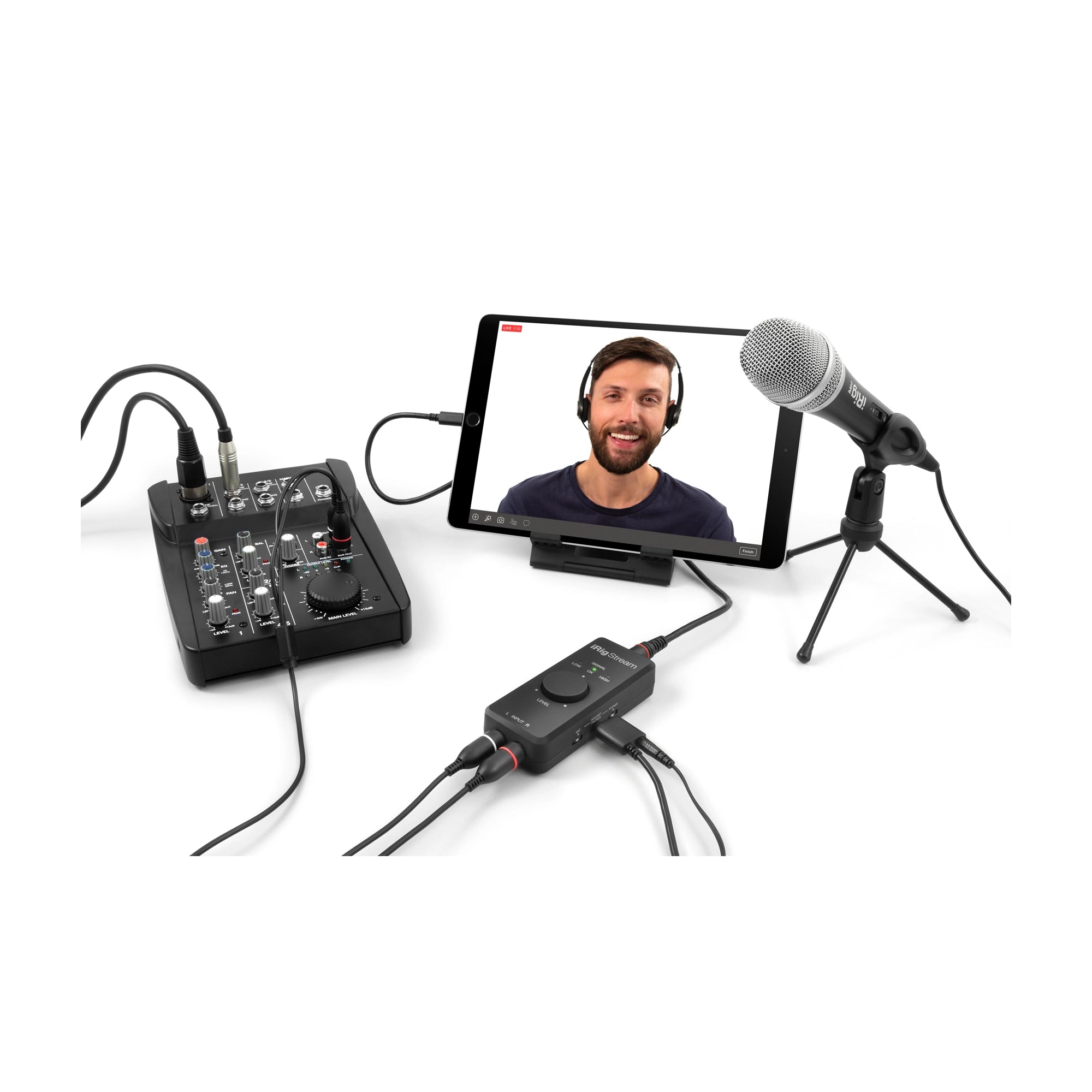 IK Multimedia iRig Stream Interfaces de Audio para iOS