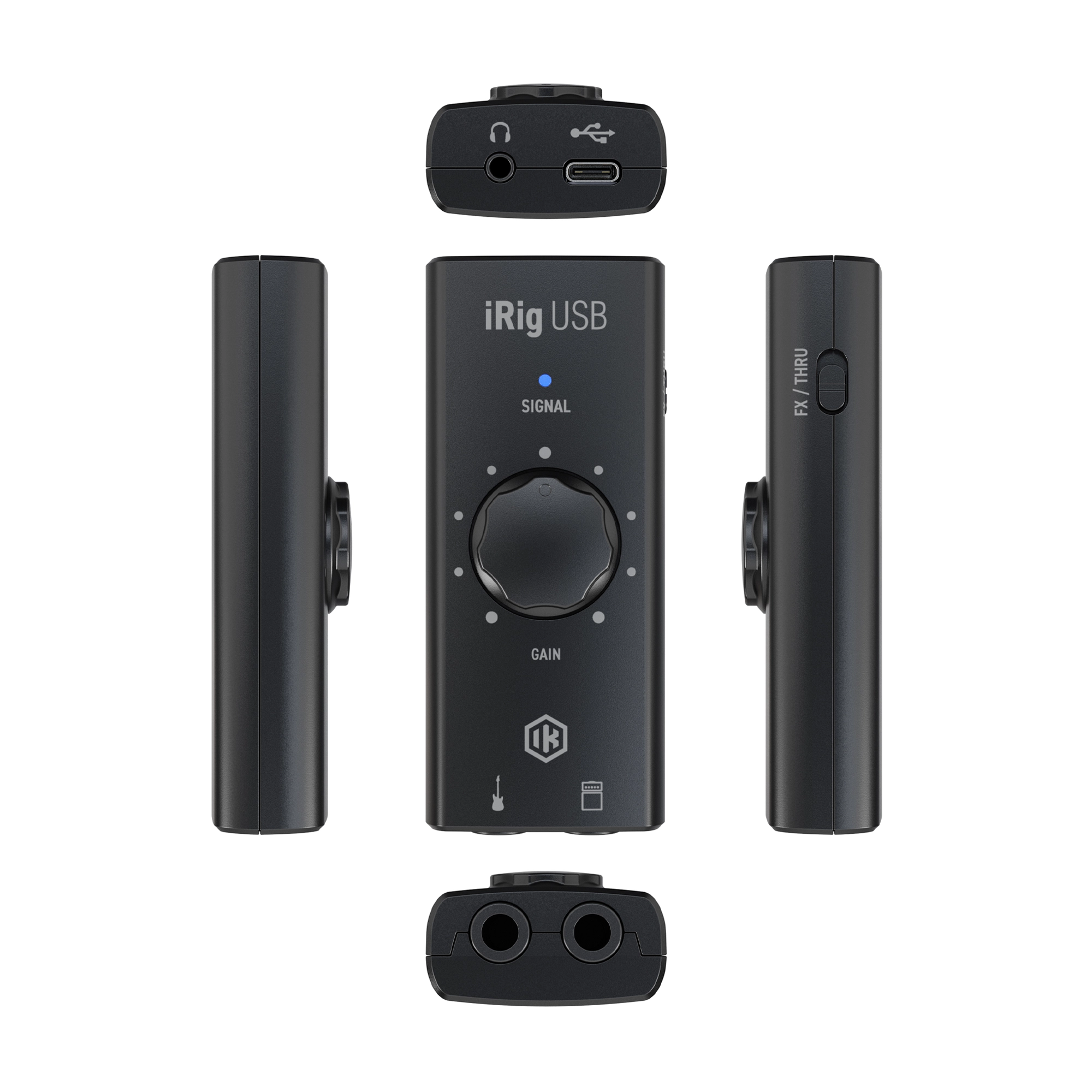 Ik Multimedia IRIG USB Guitar Interface all views