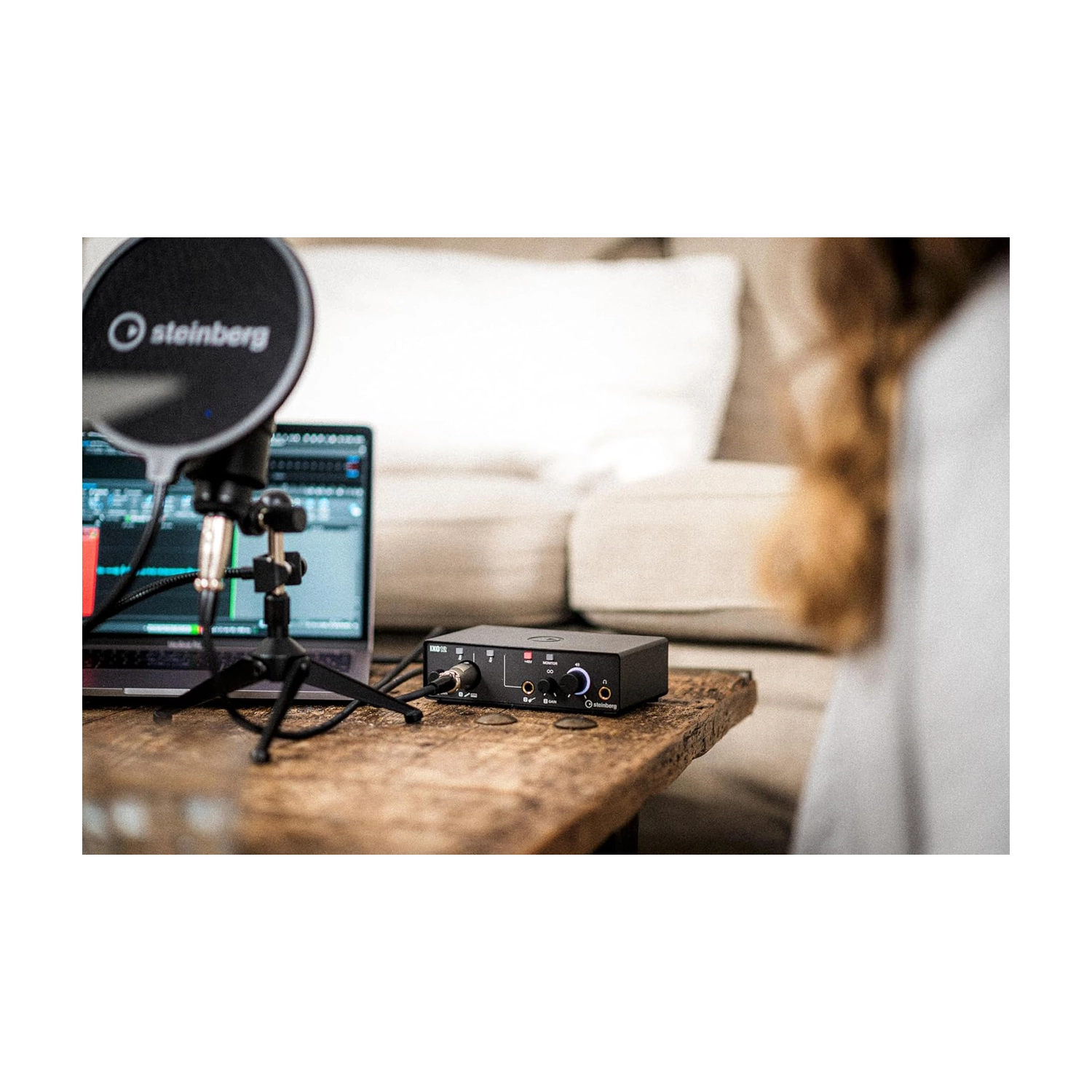 Steinberg IXO12 2x2 USB Audio Interface - Black