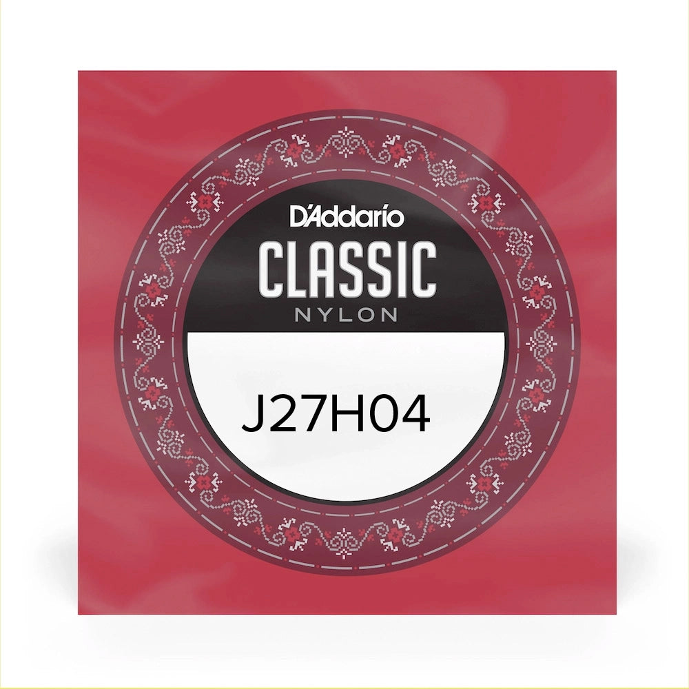 D'Addario J27H04 Classic Nylon Hard Tension - 4th Single D .030