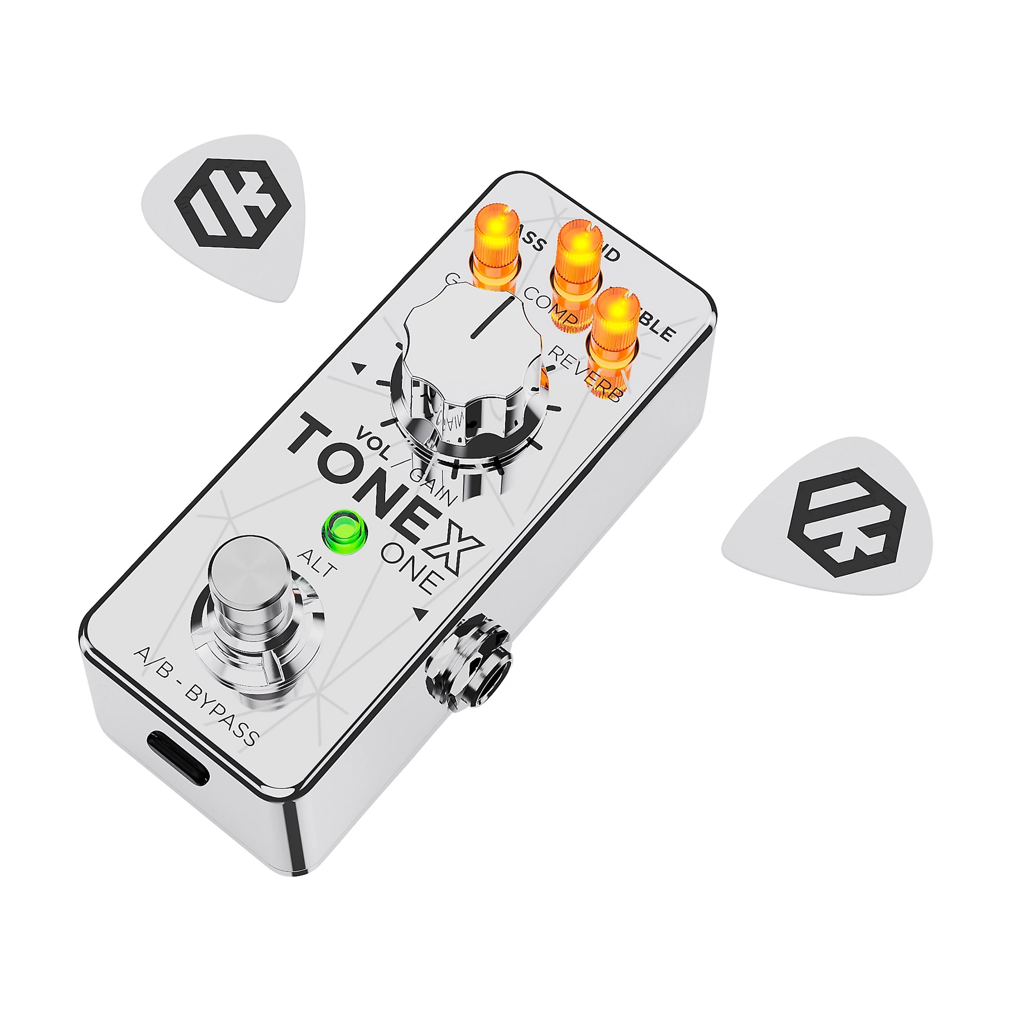 IK Multimedia Tonex One Joe Satriani Limited Edition AI multiFX Micro-Pedal