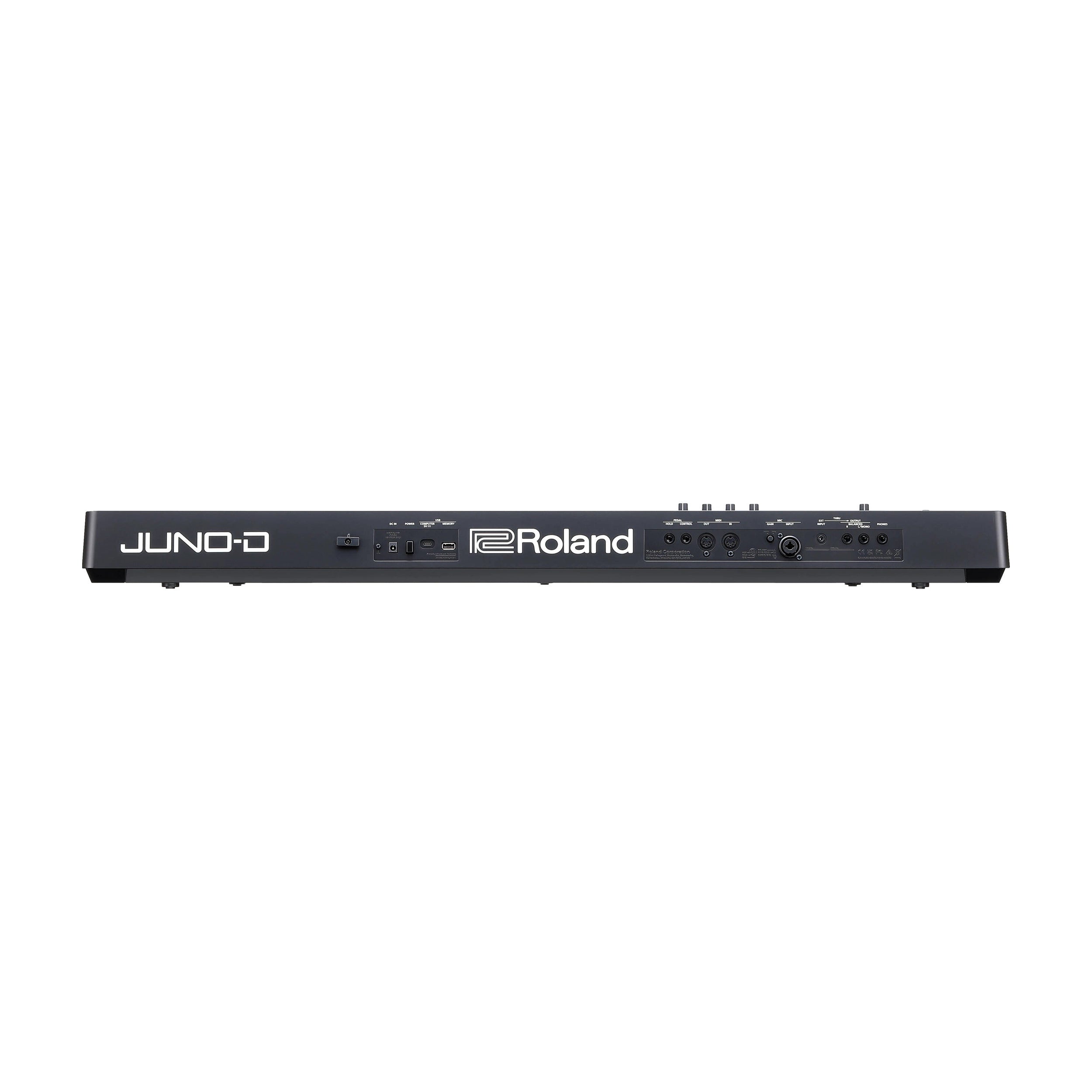 Roland JUNO-D6 61-key Synthesizer back panel 