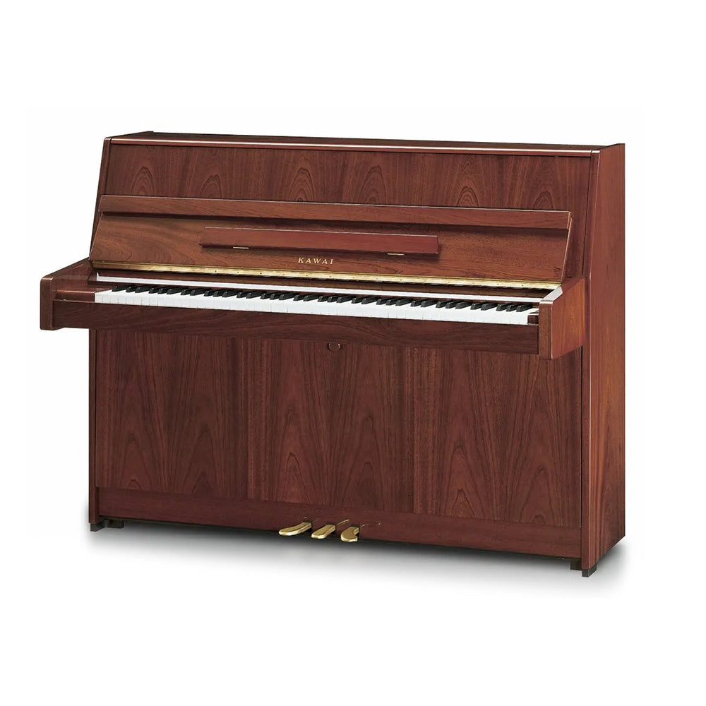 Kawai K-15 Upright Piano - Polished Mahogany