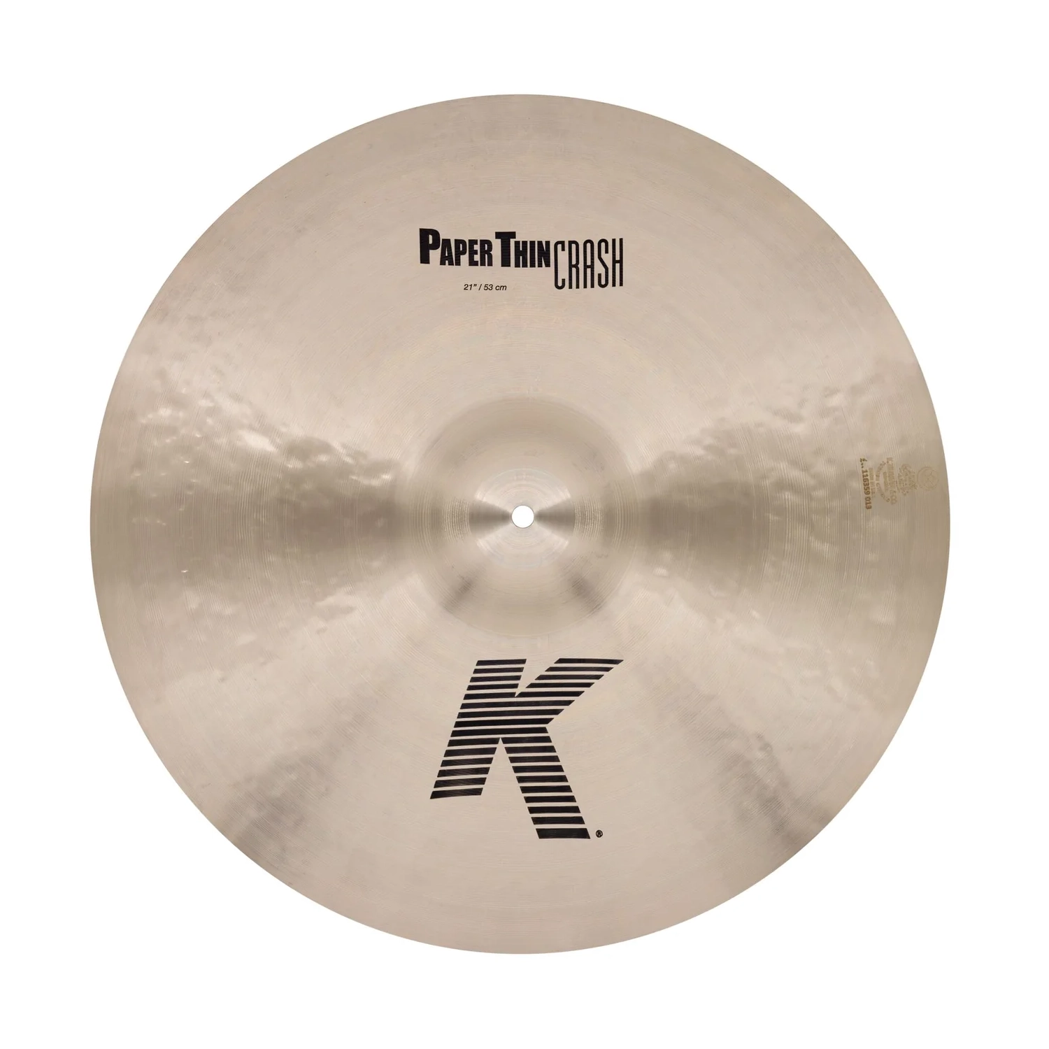 Zildjian 21" K Paper Thin Crash Cymbals