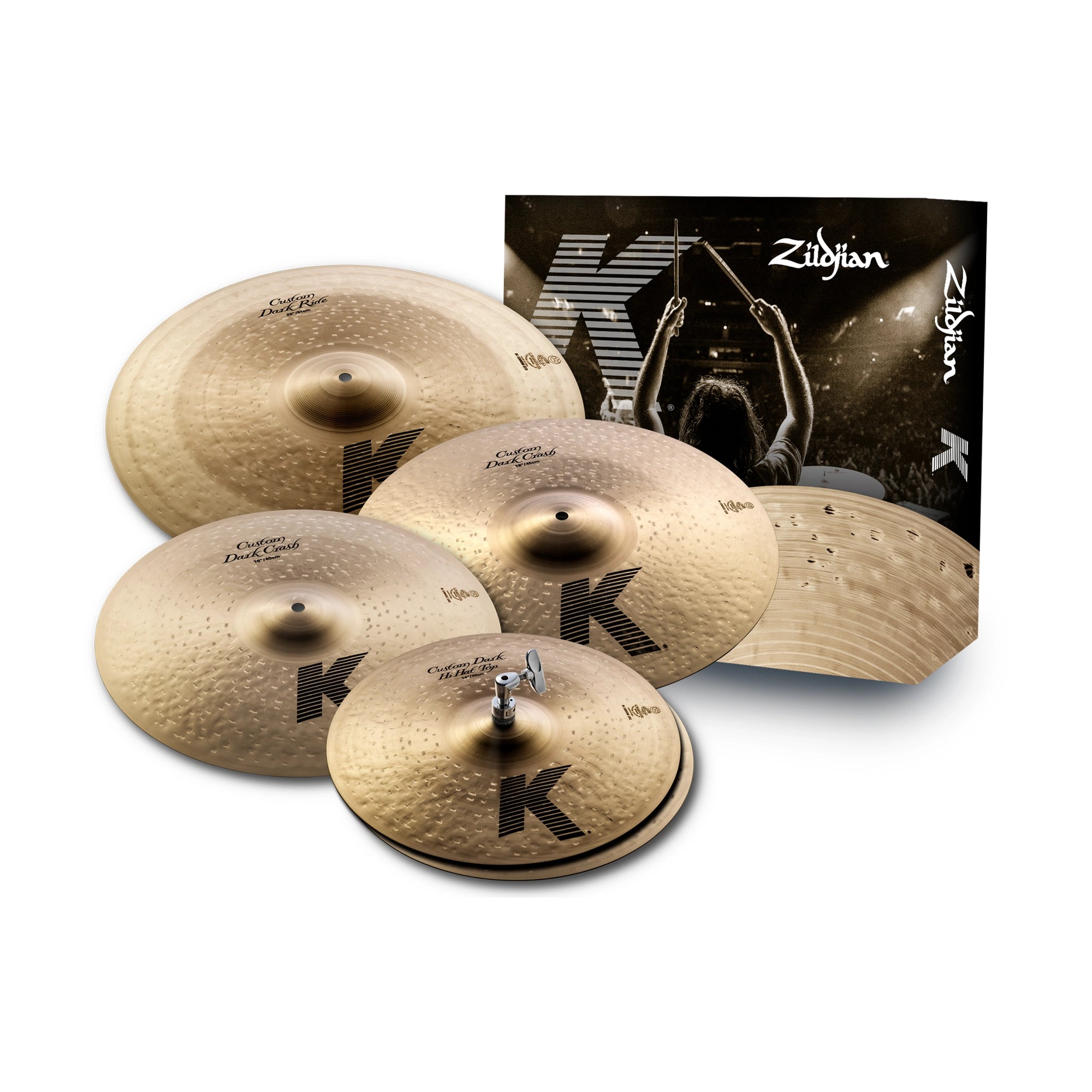 Zildjian K Custom Dark Cymbal Pack