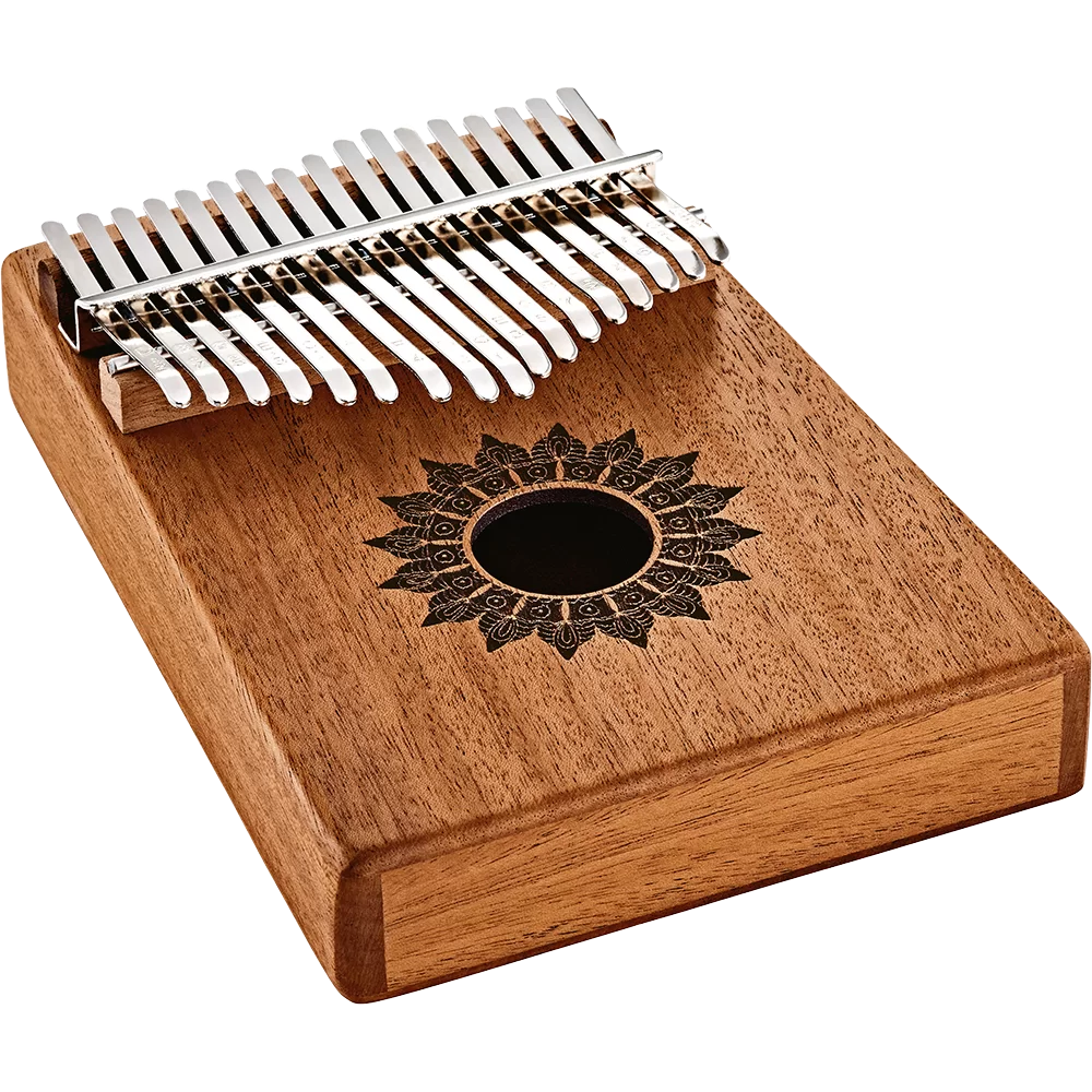Meinl Sonic Energy 17-Note Sound Hole Kalimba In C Major - Matte Mahogany