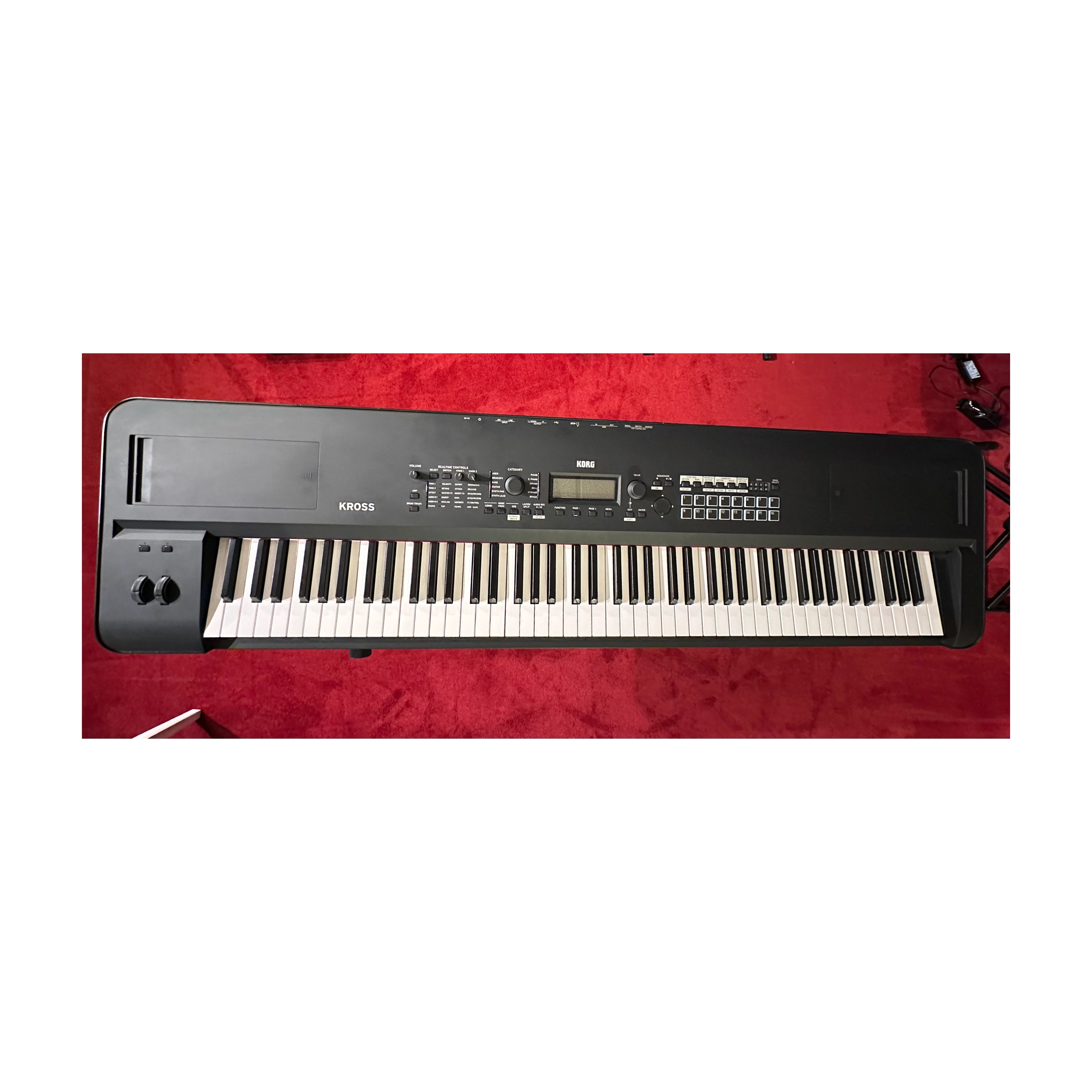 Korg Kross 2 88-Key Performance Synth/Workstation - Matte Black - B-Stock
