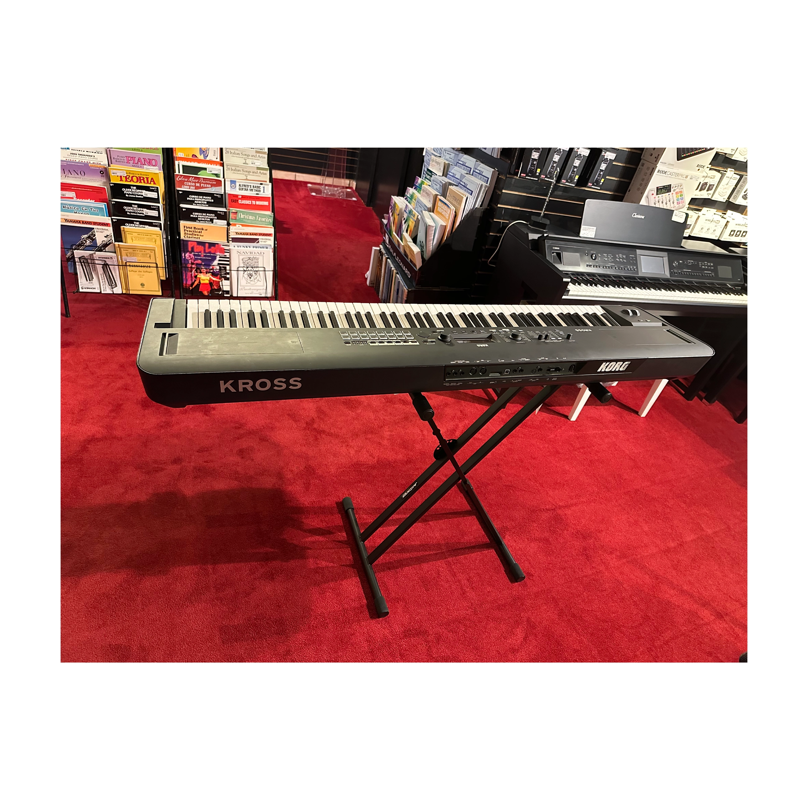 Korg Kross 2 88-Key Performance Synth/Workstation - Matte Black - B-Stock