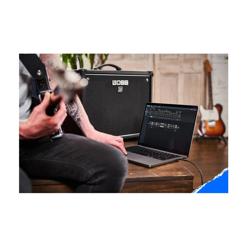 Amplificador de guitarra combo Boss Katana-50 Gen 3 de 50 W con 1 altavoz de 12"