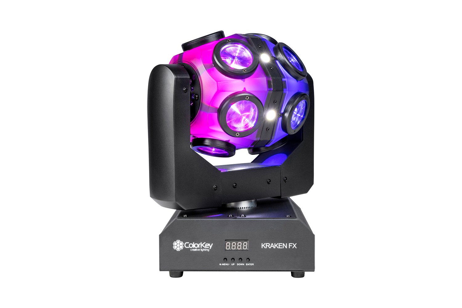 Colorkey Kraken FX Esfera Rotativa LED Cuádruple Color