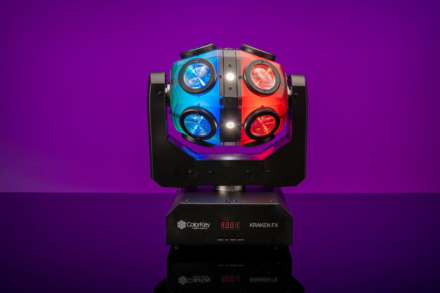 Colorkey Kraken FX Esfera Rotativa LED Cuádruple Color