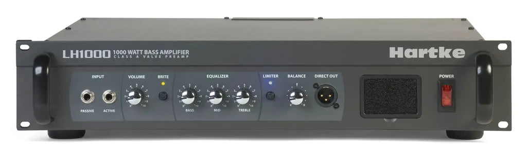 Hartke 1,000-watt Bass Amplifier with Tube Preamp
