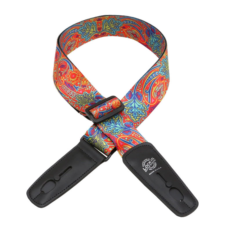 Lock-It Straps Bob Masse Series 2" Plush Poly Strap With Locking Ends - Summer Of Love