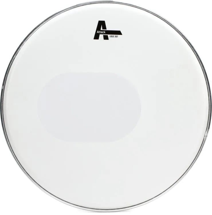Attack 14" Logic Dot Snare Batter Drumhead with Center Oval Dot