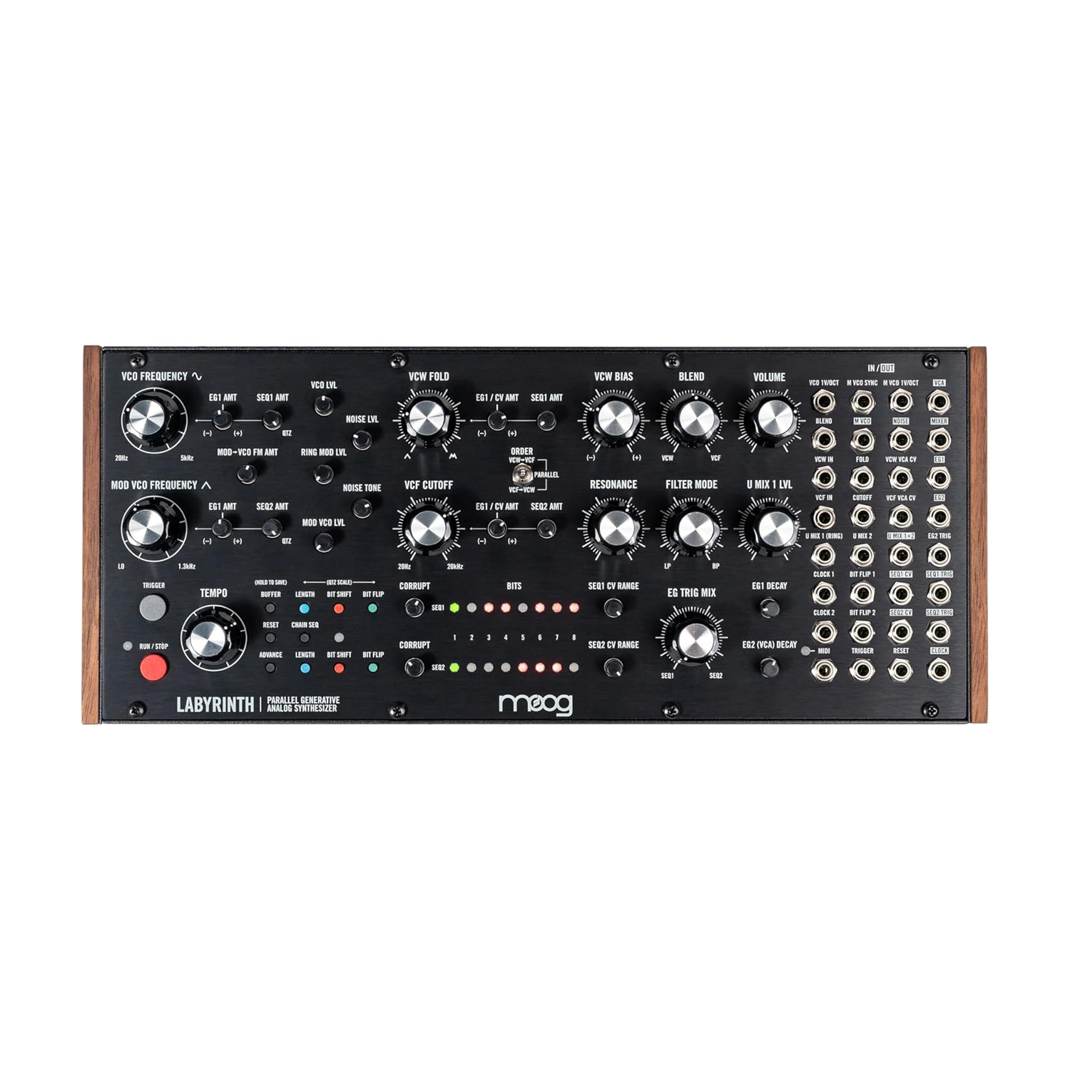 Moog Labyrinth Semi-modular Parallel Generative Analog Synthesizer