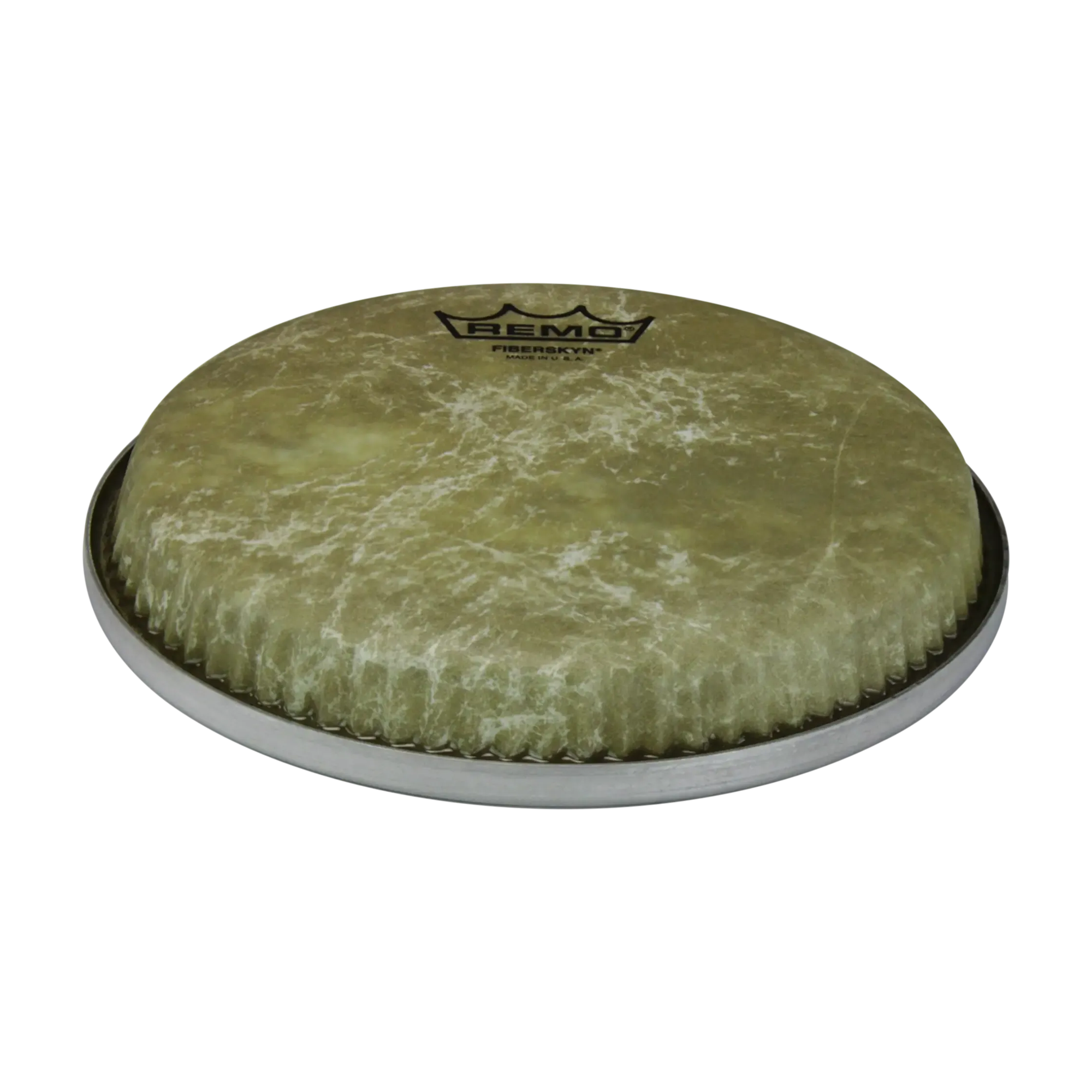 Front view of Remo Drum Heads R-Series Low Collar Fiberskyn - 7.15"