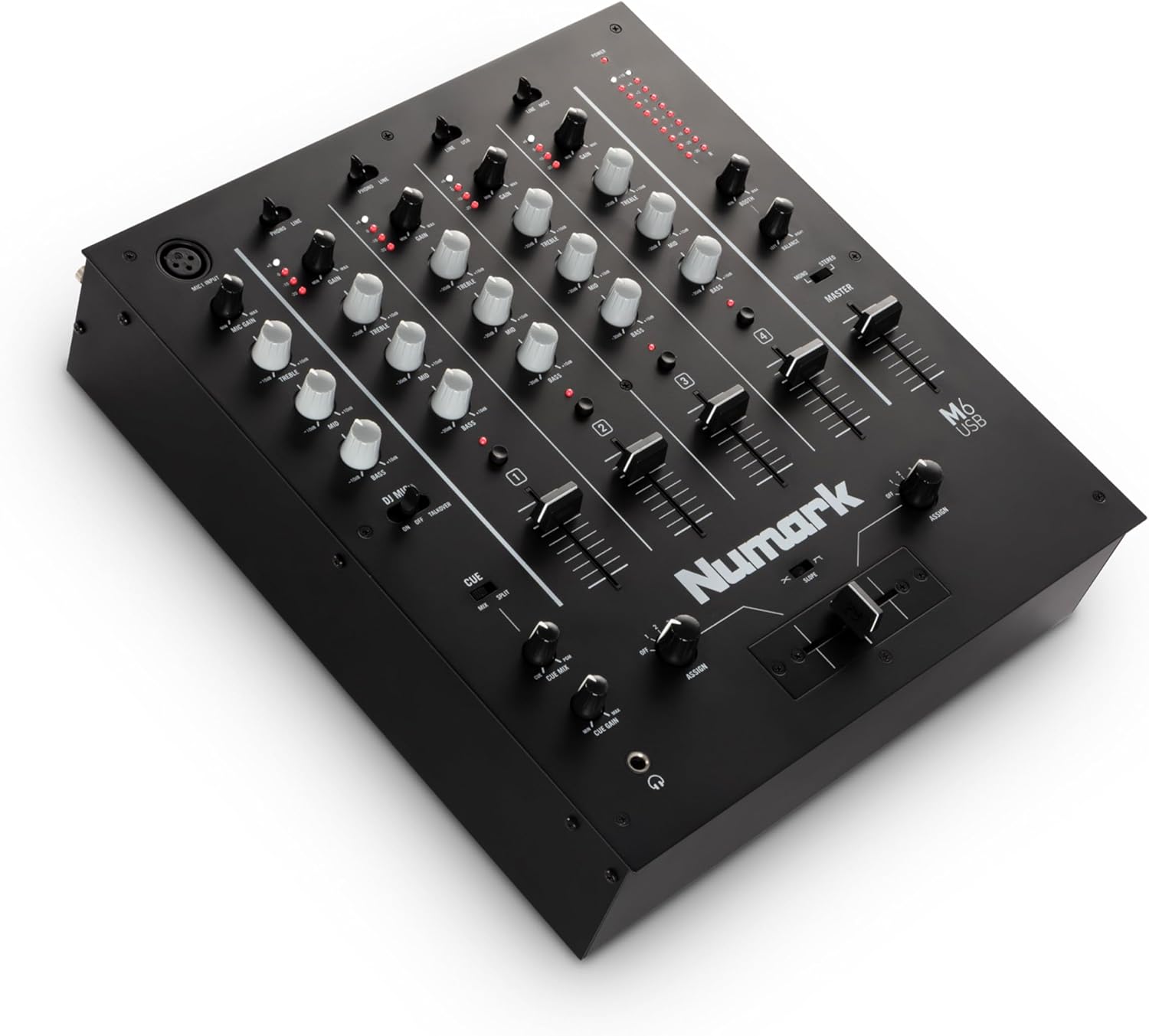 Numark M6 USB 4-Channel USB DJ Mixer