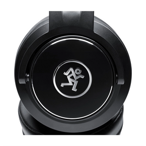 Close-up view of Mackie MC-150 Professional Closed-Back Headphones Black