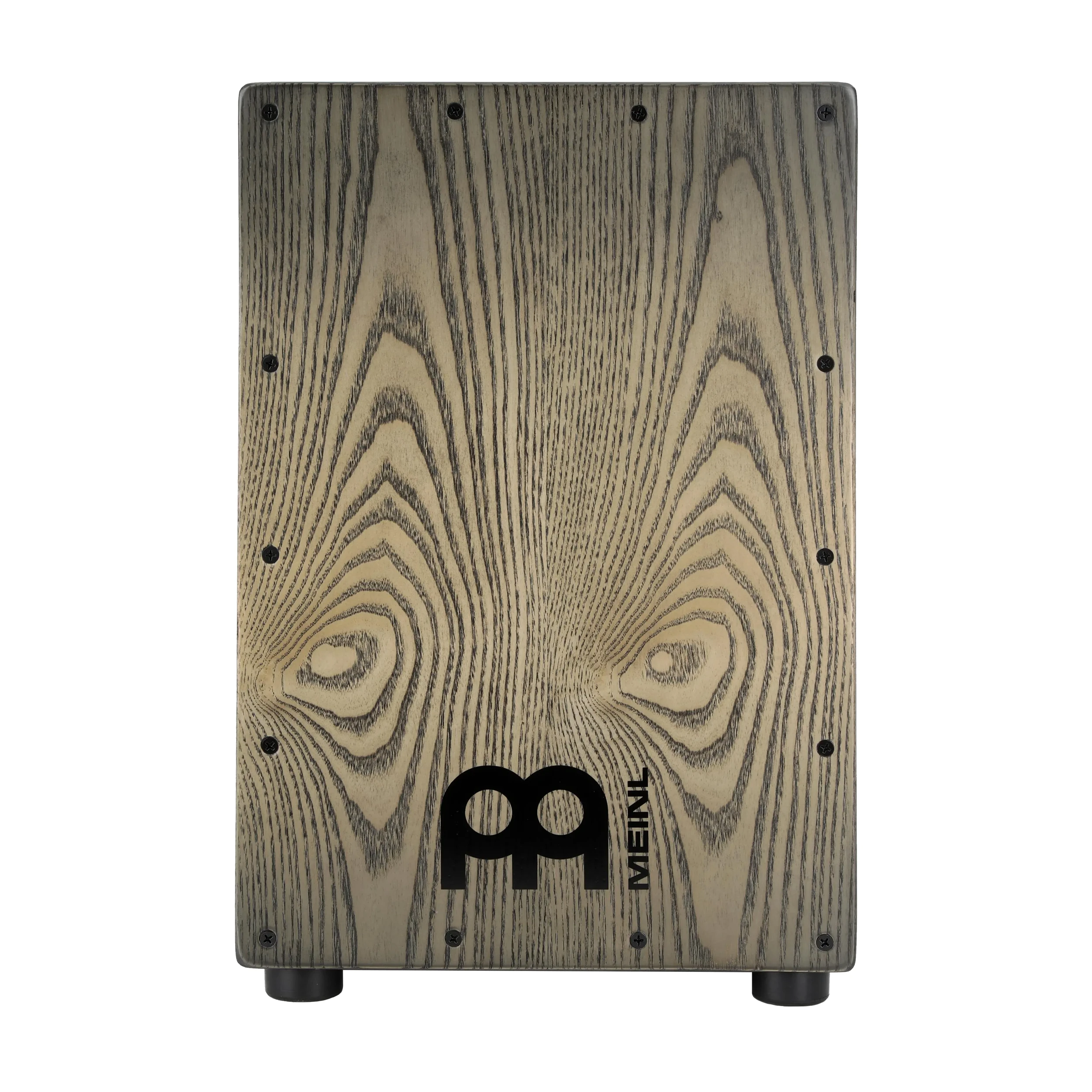 Front view of MEINL Headliner® Series Snare Cajon Charcoal Black Fade