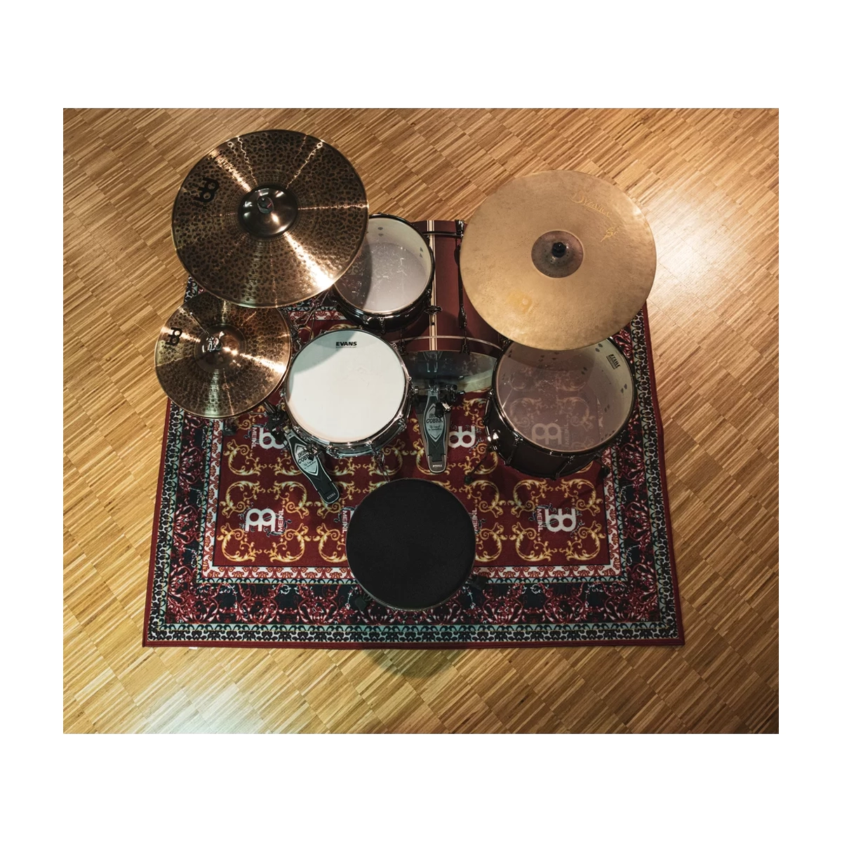 Meinl Drum Rug W/ Non-Slip Rubber Bottom 5.25' x 6.5' Oriental