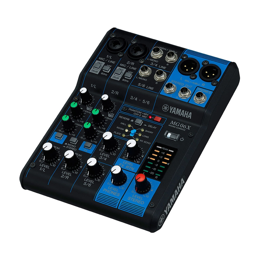 Yamaha 6-Channel MG06X Analog Mixer W/ Effects