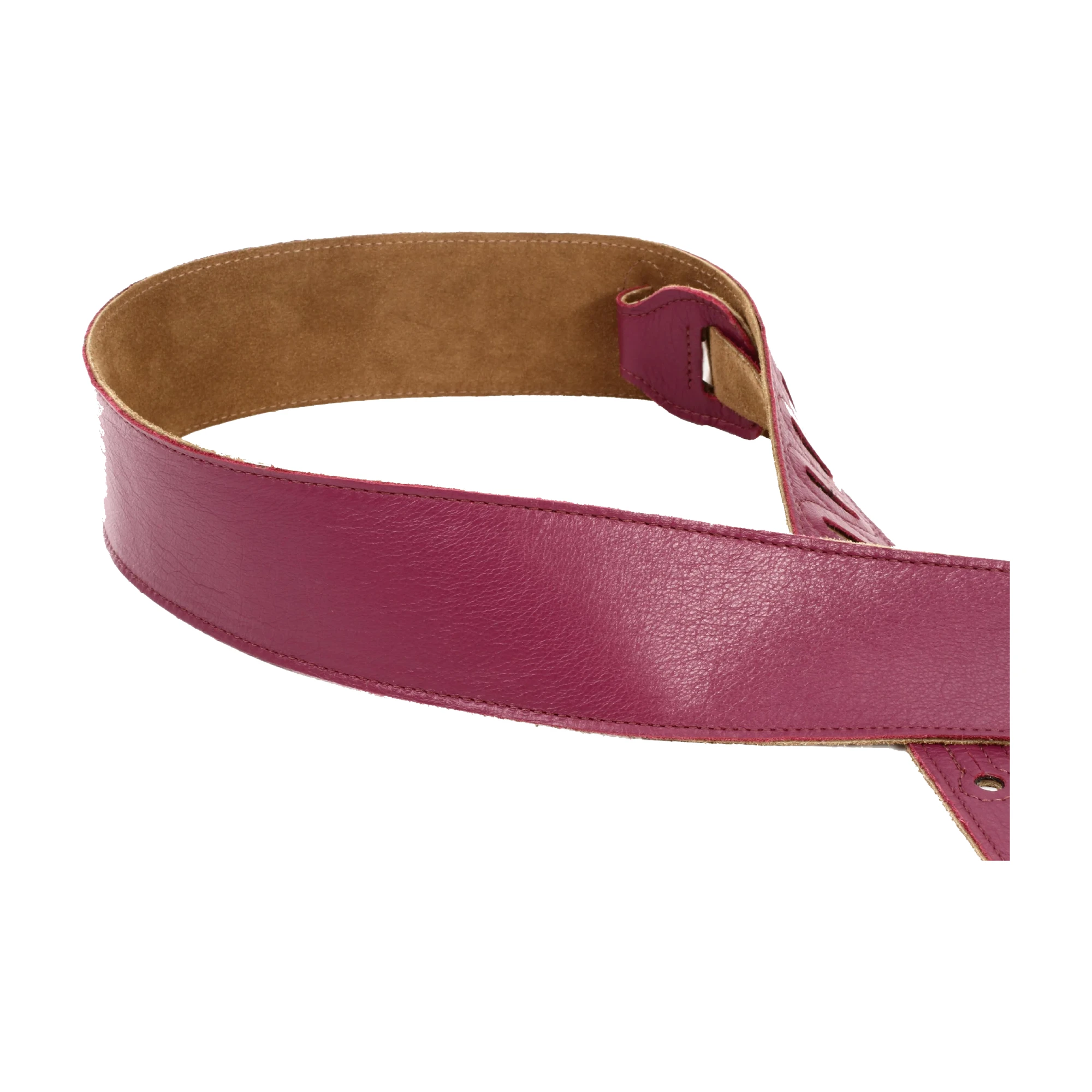 Levy's 2 1/2" Luscious Garment Leather - Magenta Color