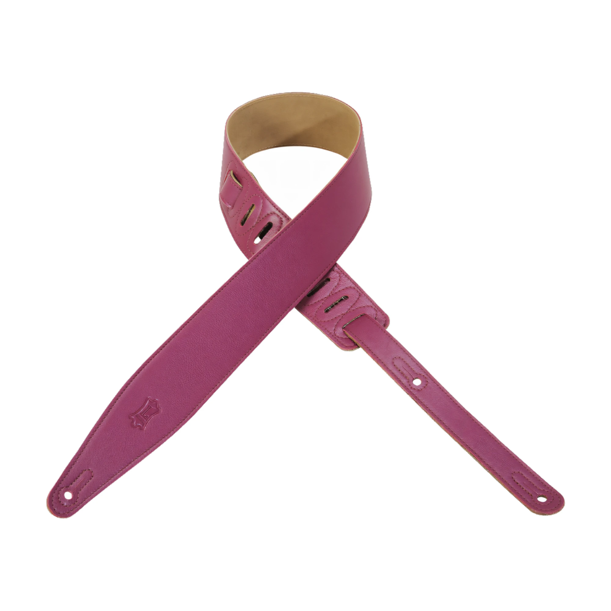 Levy's 2 1/2" Luscious Garment Leather - Magenta Color