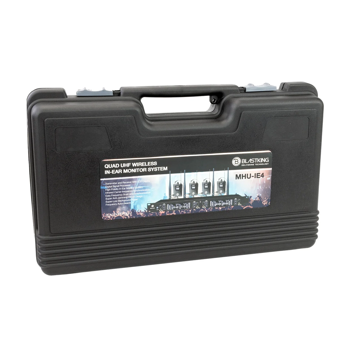 Blastking MHU-Quad Uhf WirLE4 eless In-Ear Monitor System