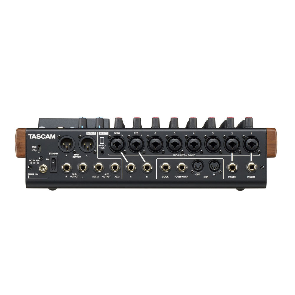 Tascam Model12 12-Channel Multitrack Recorder USB Audio Interface With FX