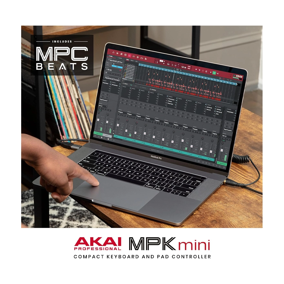 MPKMINI3G Lifestyle, MPC Beats software.