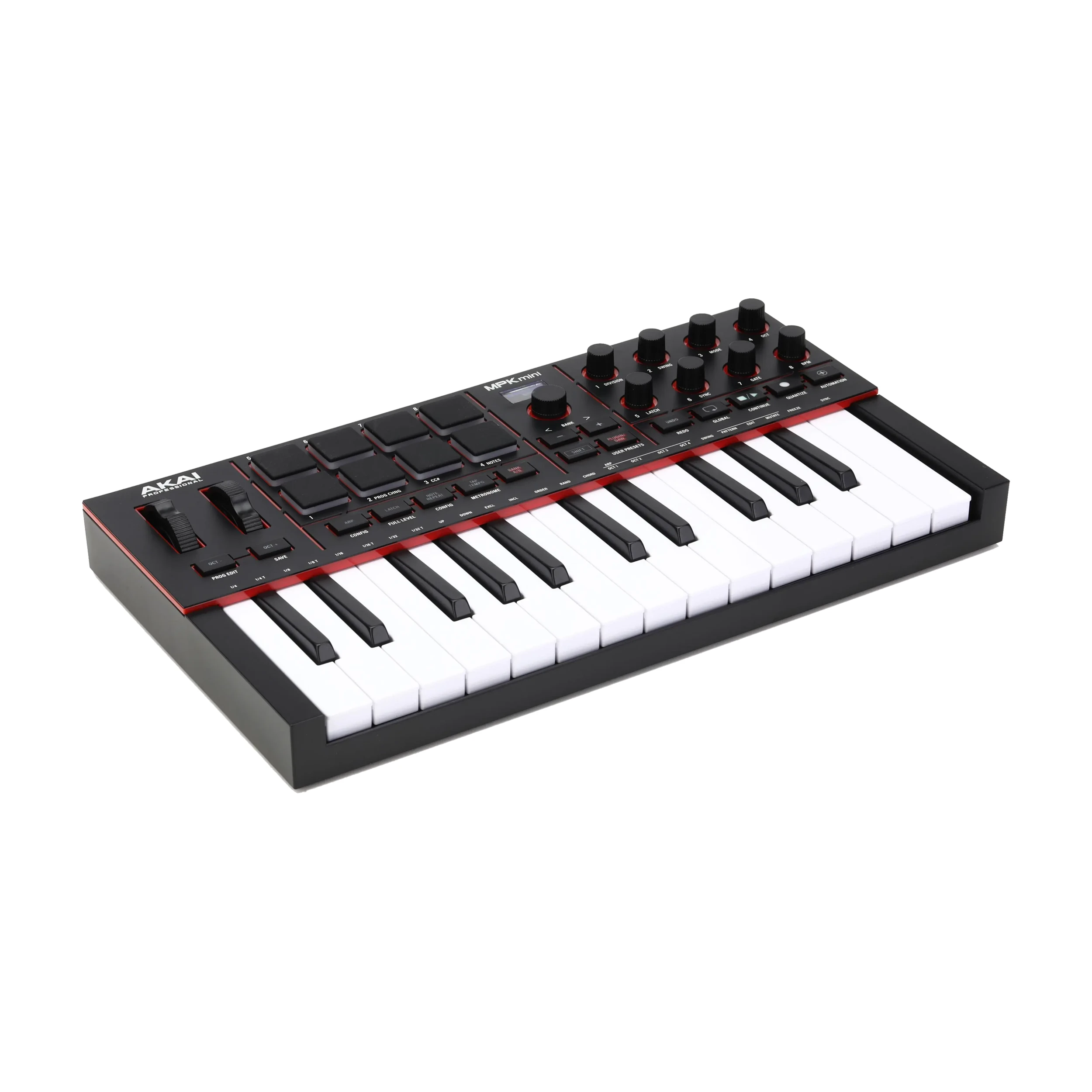 Akai Professional MPK Mini IV MIDI Keyboard Controller - Black