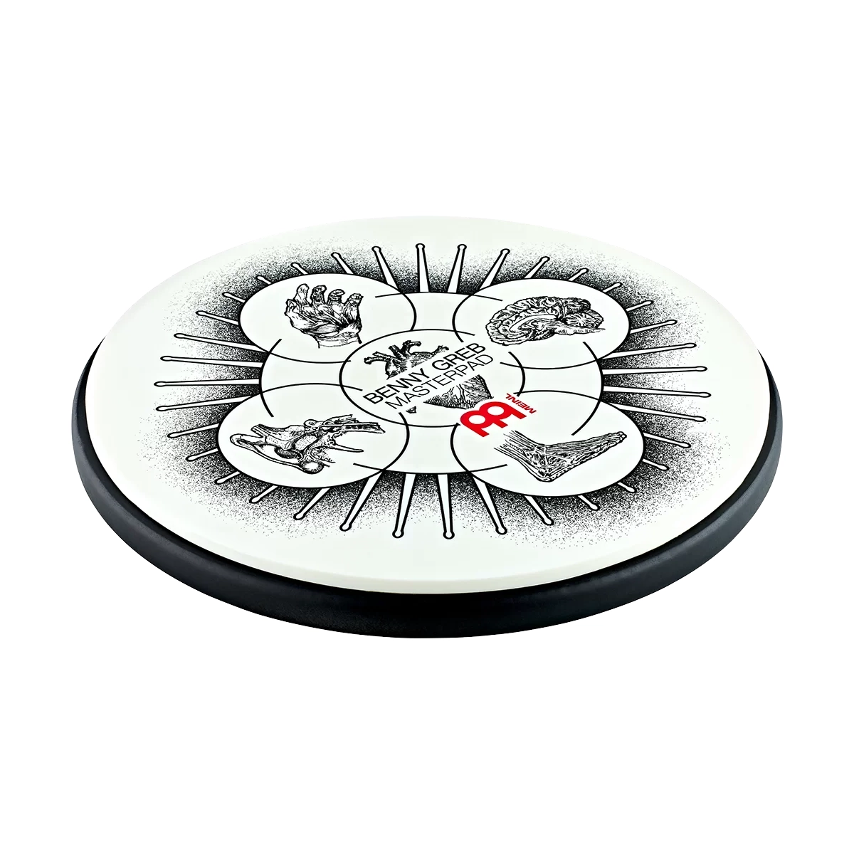 Meinl Benny Greb 12" Signature Practice Pad