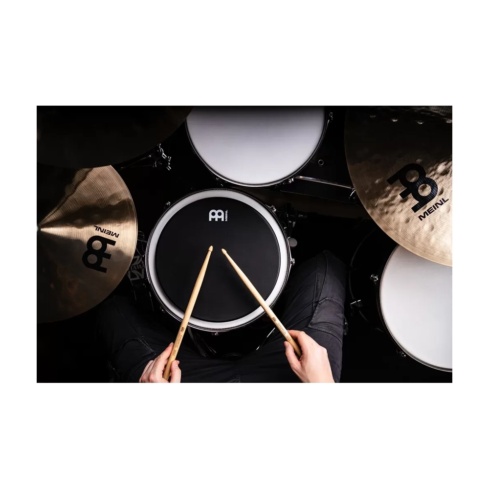 Meinl Cymbals Silicone Practice Pad 12" - Black Lifestyle