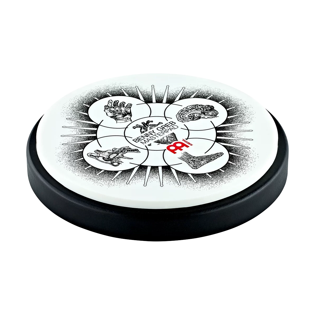 Meinl Benny Greb 6" Signature Practice Pad