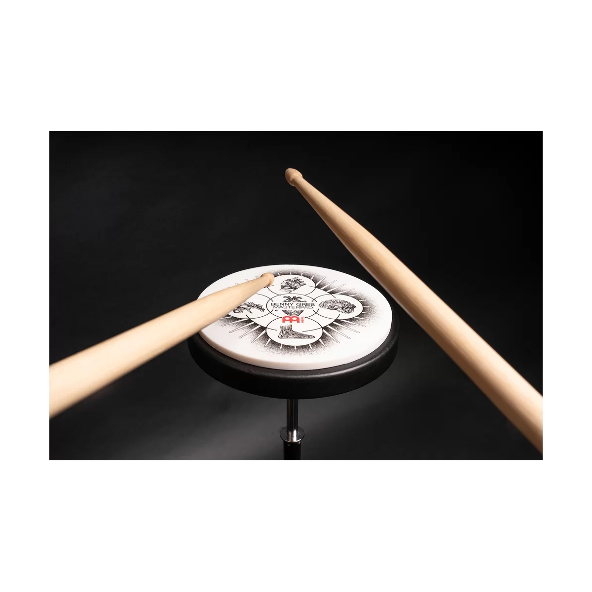 Meinl Benny Greb 6" Signature Practice Pad