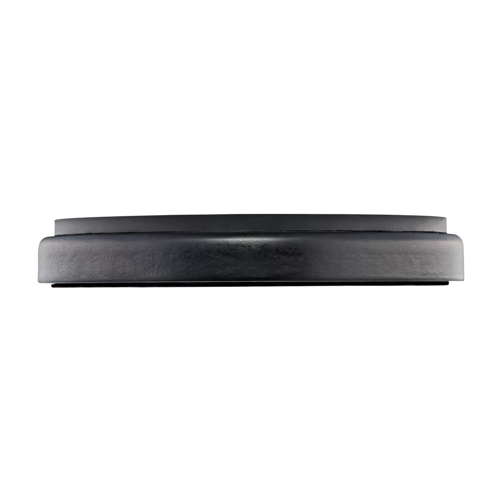 Meinl Cymbals 6" Silicone Practice Pad - Black front side view