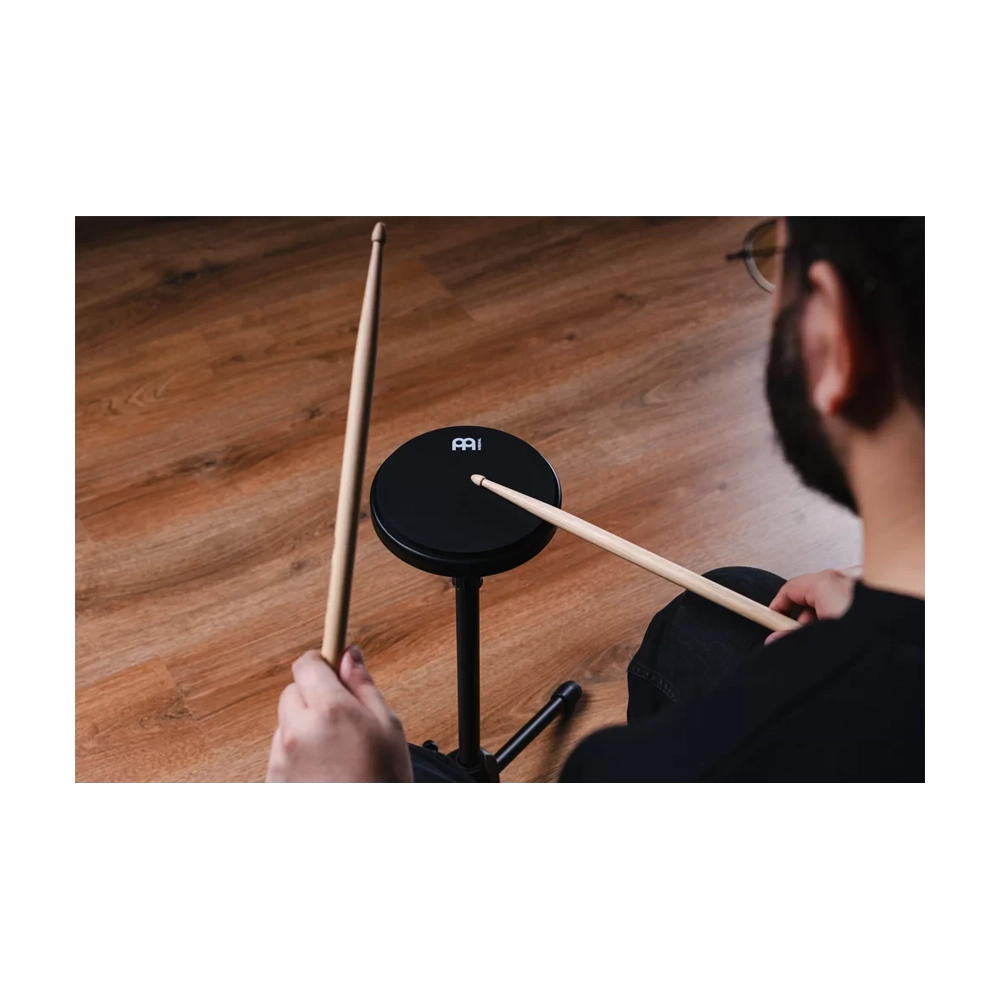 Meinl Cymbals 6" Silicone Practice Pad - Black Lifestyle