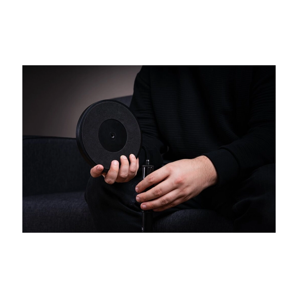 Meinl Cymbals 6" Silicone Practice Pad - Black Lifestyle