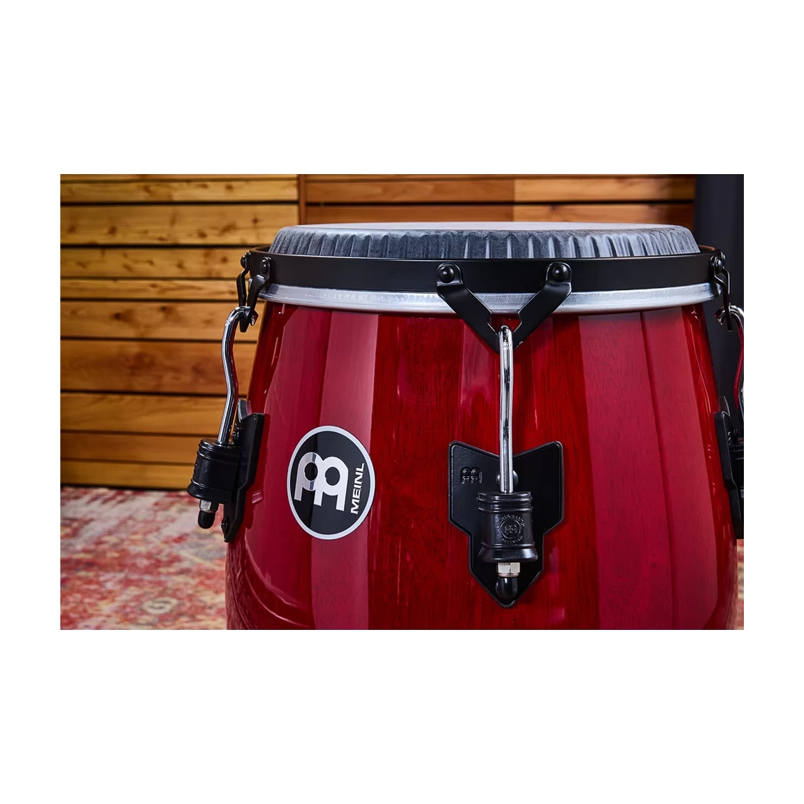 Meinl Percussion Marathon Traditional 12.5" Siam Oak Tumba  - Wine Red