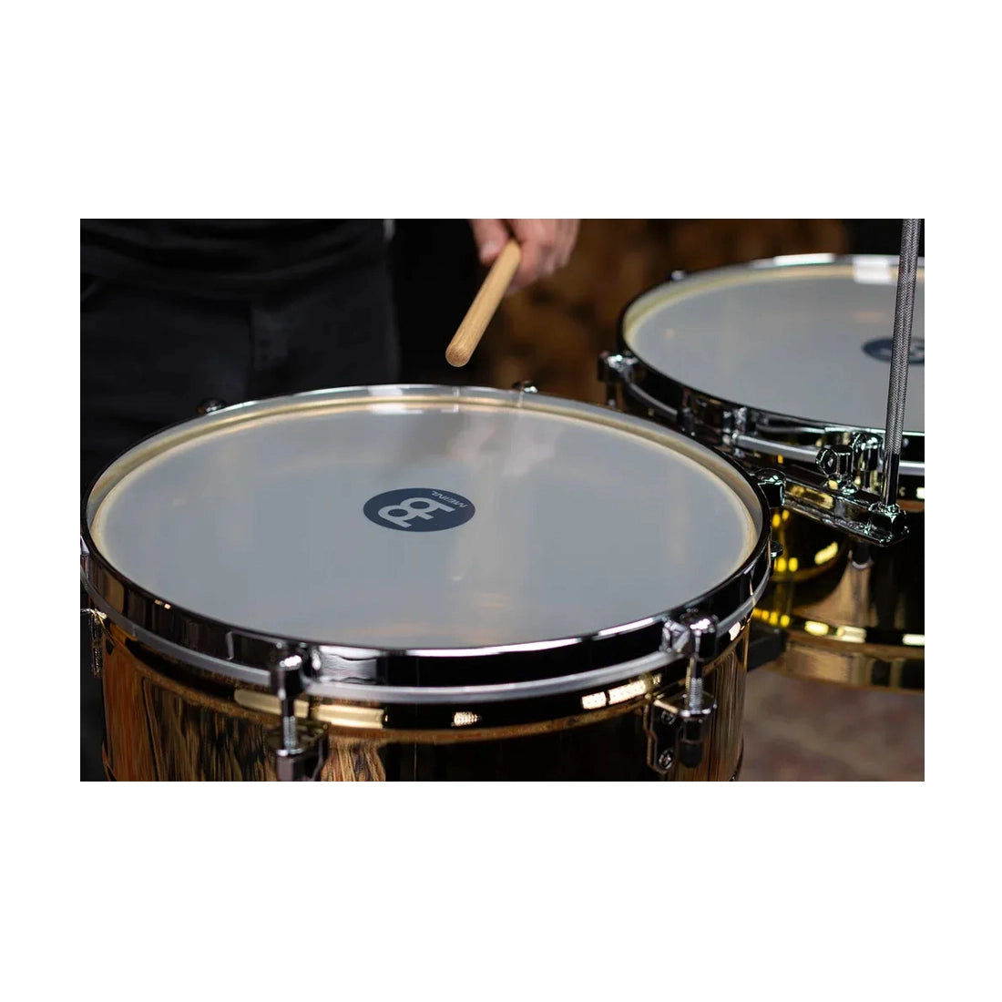 Meinl Marathon Series 14" & 15" Brass Timbales
