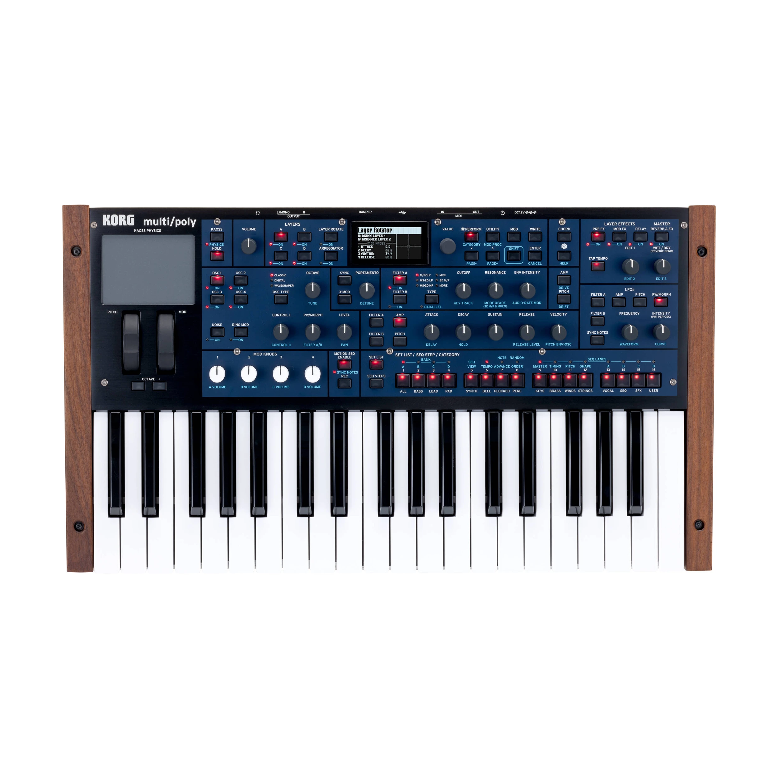 Korg Multi/Poly Analog Modeling Synthesizer