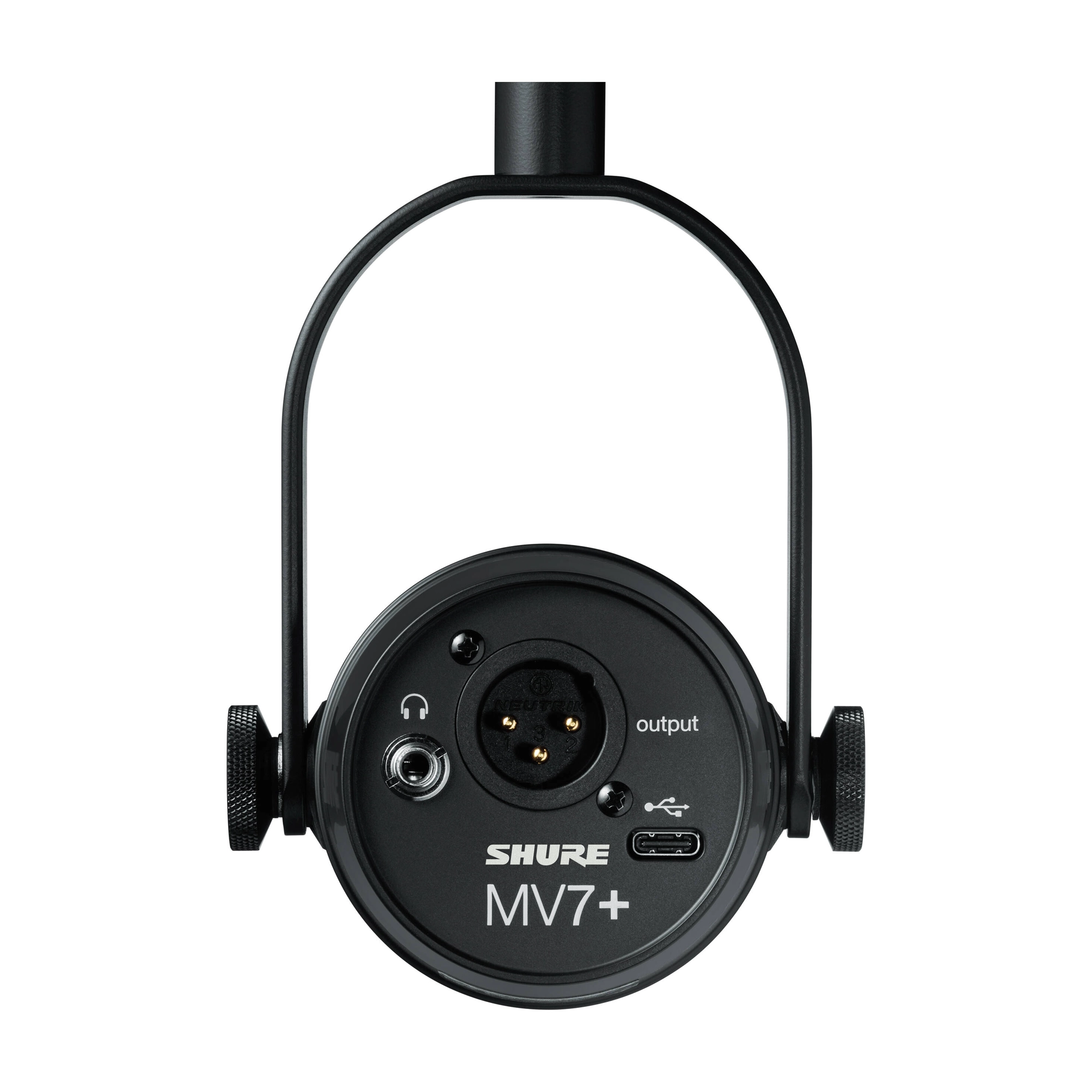 Shure MV7+ Hybrid USB/XLR Dynamic Microphone - Black