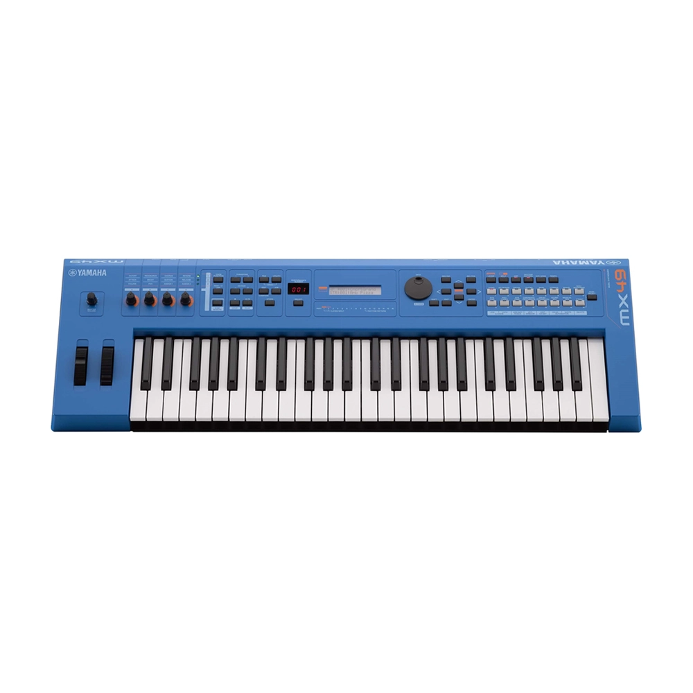 Yamaha MX49 49 Key Music Production Synthesizer - Electric Blue