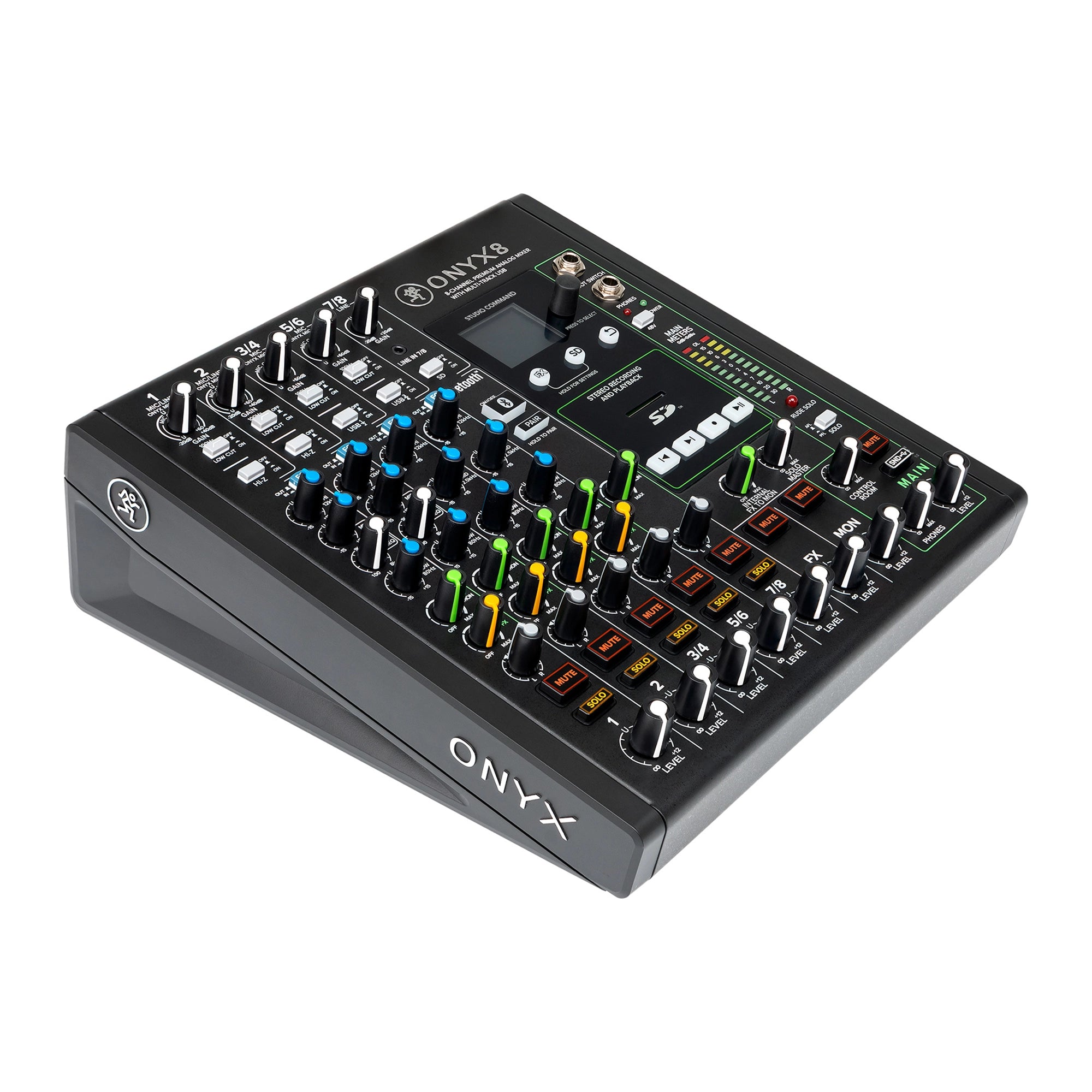 Mackie Onyx8 8-channel Analog Mixer with Multi-Track USB